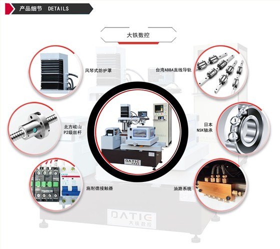DE400環(huán)保型中走絲機床細(xì)節(jié)