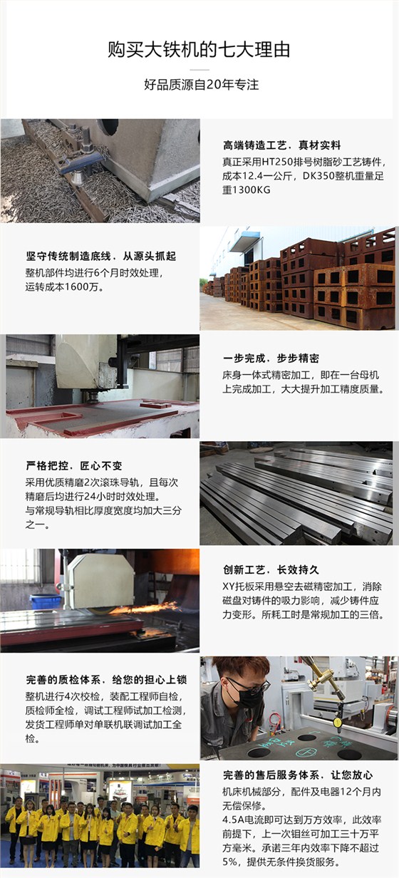 DK系列極速線切割特點