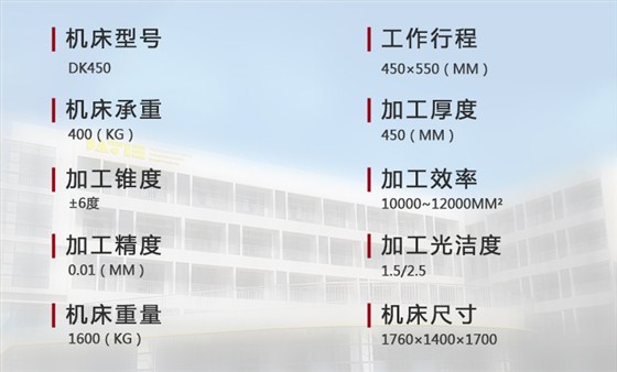 DK450技術參數