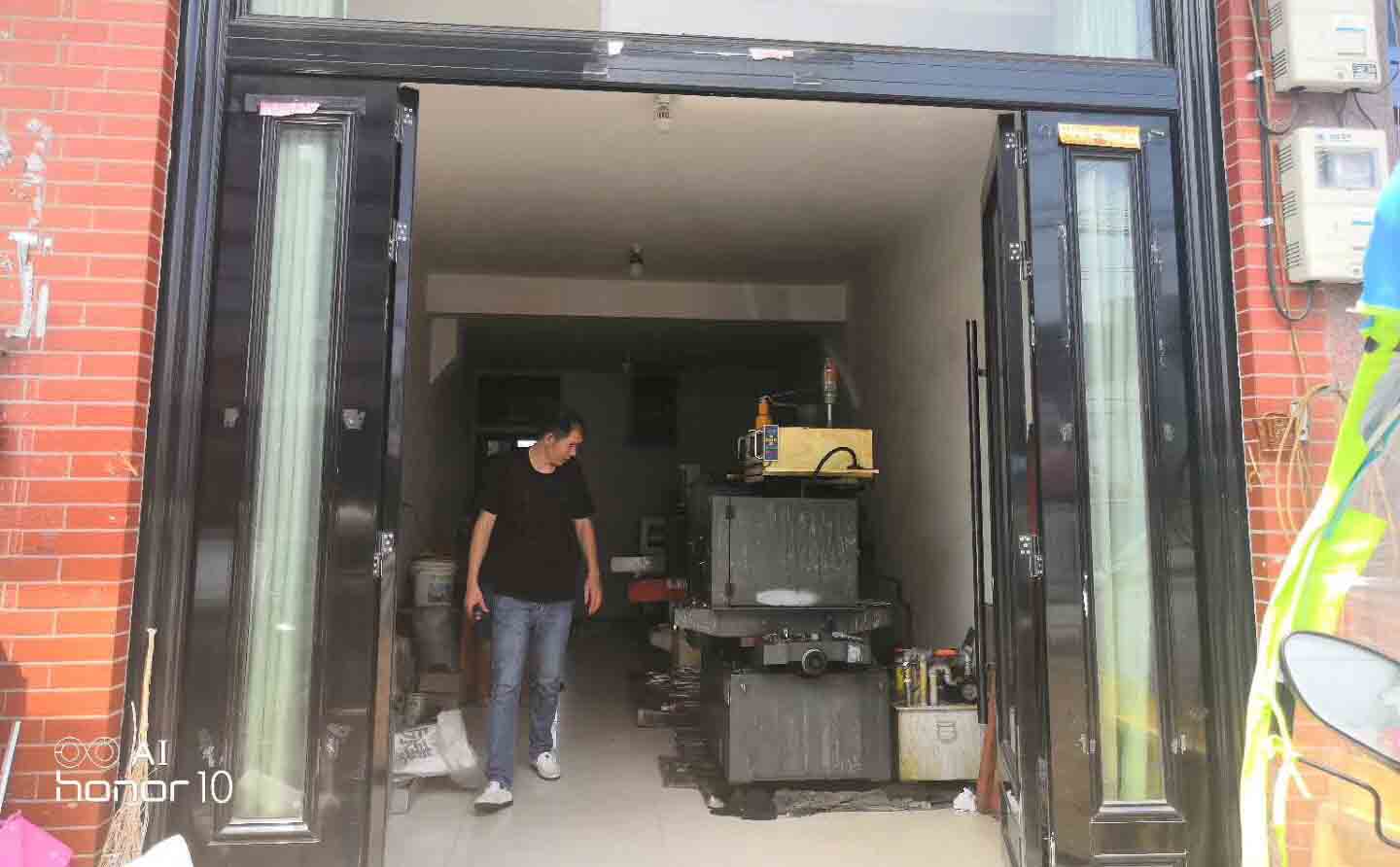 臺州客戶大鐵極速線切割安裝培訓現場