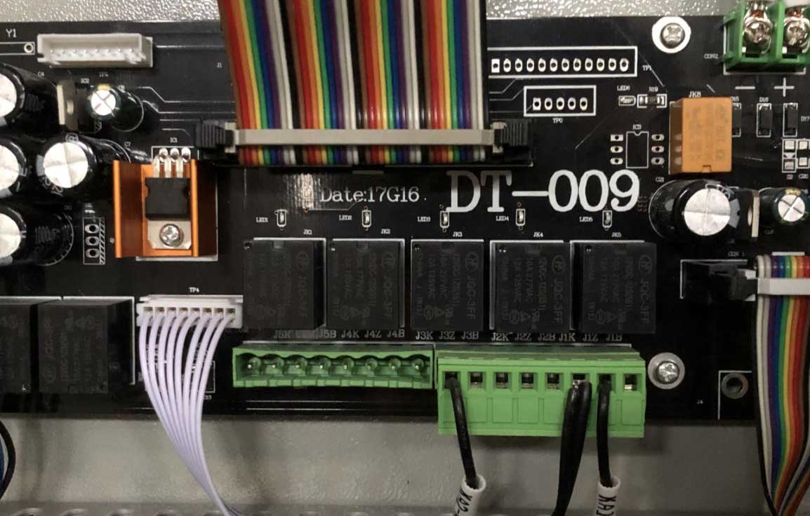 線切割加工完成不停止解決辦法