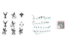 線切3D-白頭鷹2,線切割圖紙免費下載
