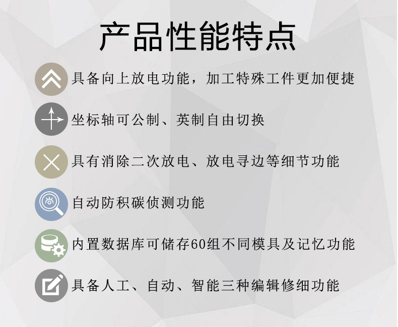 產品性能特點